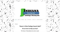 Desktop Screenshot of indianahearingaid.com