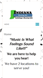 Mobile Screenshot of indianahearingaid.com